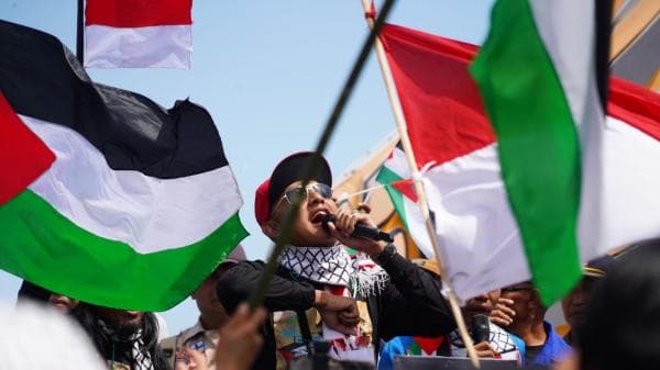 Aksi Solidaritas Palestina di Garut Galang Donasi Terkumpul Hingga 13 Juta Rupiah