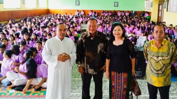 Hendri Tumbur Simamora Ajak Generasi Muda Katolik Cerdas Pilih Pemimpin