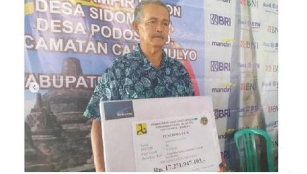 Viral! Dapat Uang Ganti Rugi Rp17,6 Miliar dari Proyek Tol, Petani di Magelang Kaya Mendadak