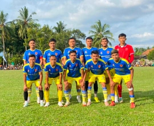 Ribuan Pasang Mata Saksikan Laga Semifinal Kesebelasan Porgas FC VS Mahaputra FC