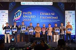 Pegadaian Kanwil Jabar Raih Penghargaan Narasumber Perusahaan Terbaik dalam Ajang IWEB Award 2024