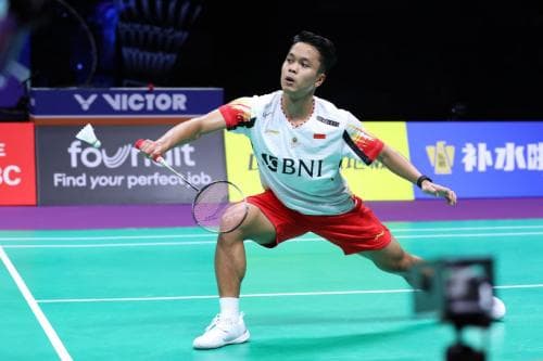 Tumbangkan Jagoan Tuan Rumah,  Ginting  Melaju ke Perempat Final  China Open 2024