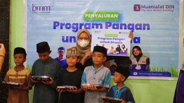 Kampung Aditarina Makin Sehat: Baitulmaal Muamalat Salurkan Paket Makanan Bergizi untuk Anak-anak