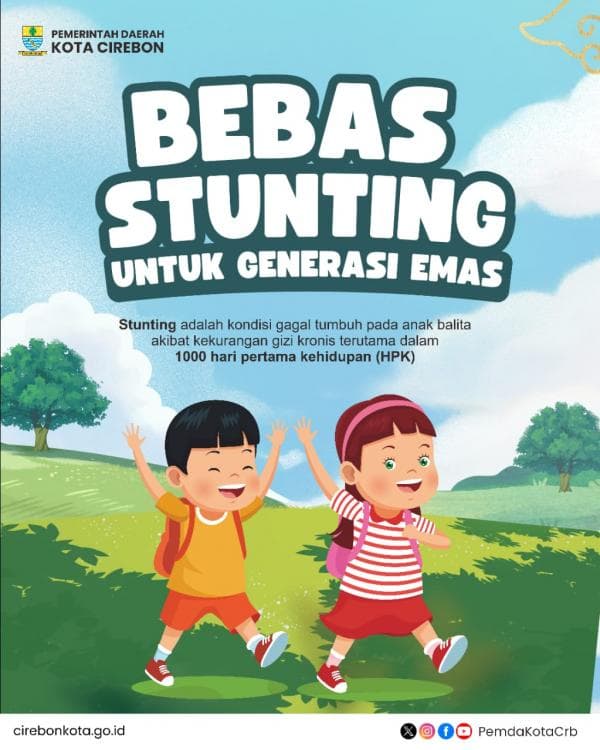 Jaga Generasi Emas 2045, Pemkot Cirebon Lakukan Pencegahan Stunting Secara Masif dan Berkelanjutan