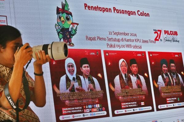 Media Briefing Jelang Penetapan Pasangan Calon Gubernur dan Wakil Gubernur Jawa Timur