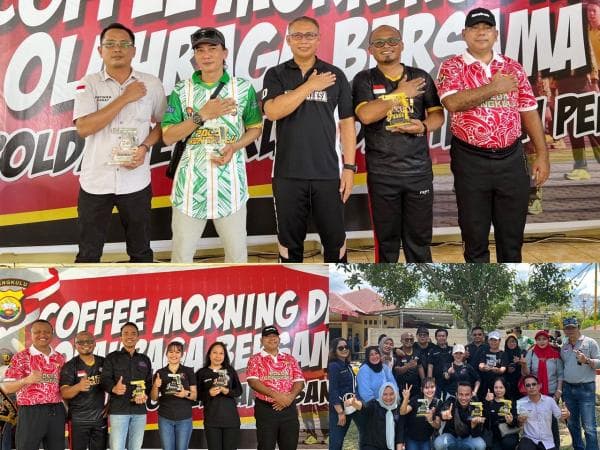 SMSI Borong Juara Menembak di Coffee Morning Polda Bengkulu 