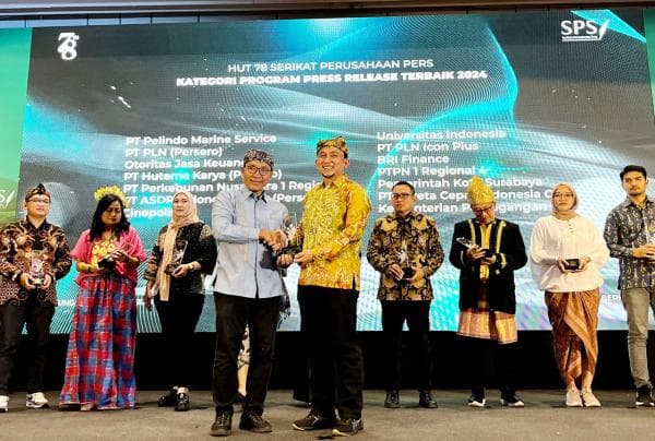 PTPN I Regional 5 Raih Penghargaan di Media Relations Awards 2024