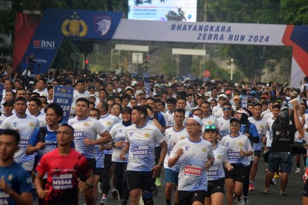 Bhayangkara Zebra Run, Kakorlantas: Stop Pelanggaran, Stop Kecelakaan, Keselamatan untuk Kemanusiaan