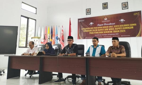 3 Paslon Pilkada Kuningan Ditetapkan, Pengundian Nomor Urut Siap Digelar