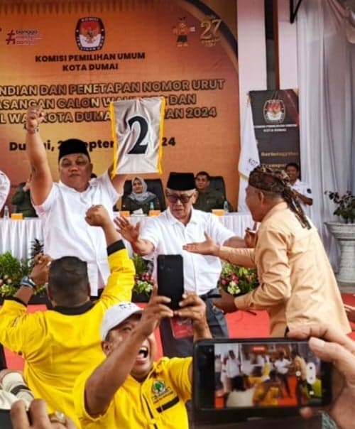 Makna Nomor Urut Bagi Paslon Ferdiansyah - Soeparto, Angka 2 Berarti Seimbang dan Harmonis