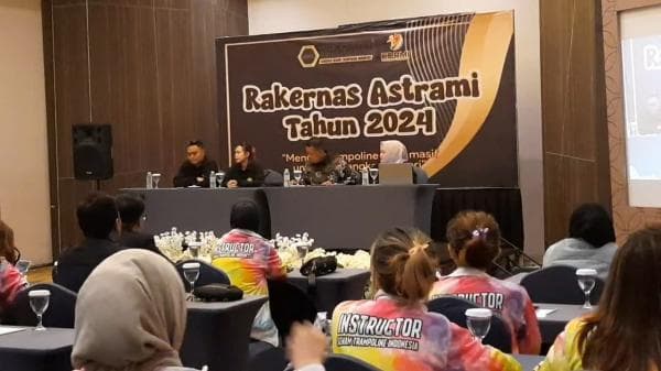 Asosiasi Senam Trampolin Indonesia Gelar Rapat Kerja Nasional Tahun 2024