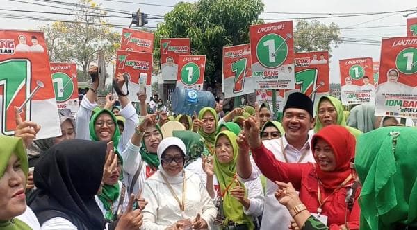 Dapatkan Nomor Urut 1, Paslon Mundjidah-Sumrambah Sebut Bersatu Membangun Jombang