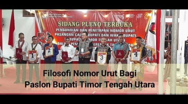 VIDEO: Makna Nomor Urut bagi Paslon Bupati Timor Tengah Utara