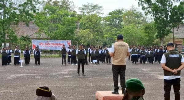 Pilkada 2024, Bawaslu Bangka Barat Gelar Apel Siaga