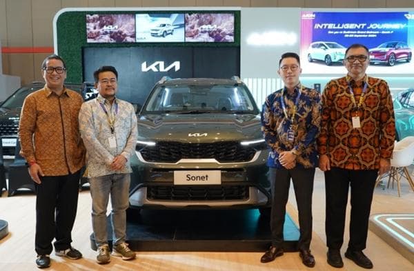 KIA Gebrak Pasar Otomotif Tanah Air, Luncurkan The New Kia Sonet di GIIAS Bandung 2024