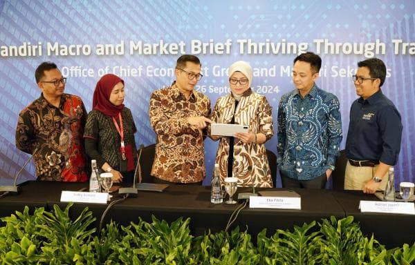 Tim Ekonom Bank Mandiri Sebut Ekonomi Indonesia Tahan Banting di Tengah Ketidakpastian Global