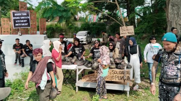 Komunitas Punk Rock Medan Gelar Pasar Gratis, Bantu Masyarakat