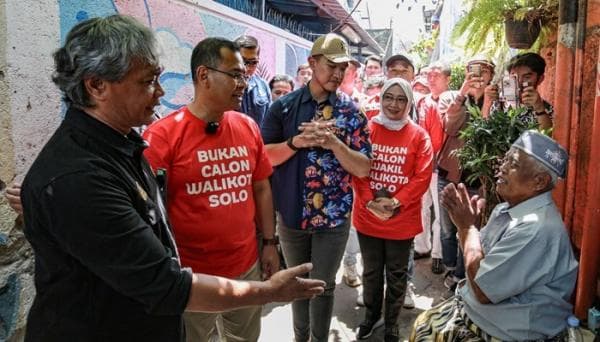 Blusukan di Bandung, Kaesang Minta Arfi-Yena Replikasi Program Cibunut Berwarna