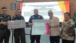 Kejari Kota Bandung Kembalikan Uang Rp12,7 Miliar Hasil Korupsi Garut Superblock ke BJB Syariah