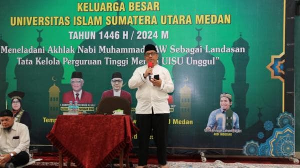 UISU Ajak Civitas Akademika Teladani Akhlak Nabi untuk Wujudkan Kampus Unggul