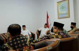 Maju Pilkada Sleman, Harda Kiswaya-Danang Maharsa Silaturahmi ke Muhammadiyah DIY