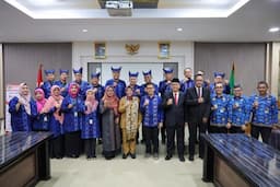 Plh Sekda Provinsi Banten Virgojanti Terima Visitasi Peserta PKN II Provinsi Sumatera Barat