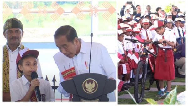 Riana Kembaran Iriana Jokowi di Timor Tengah Selatan, Tentunya Hafal Pancasila