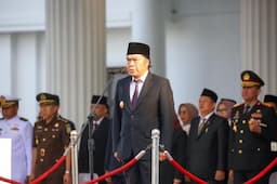 Pj Gubernur Banten Al Muktabar Pimpin Upacara Peringatan Hari Kesaktian Pancasila Tahun 2024