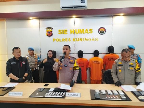 Polres Kuningan Ungkap 7 Kasus Narkoba Selama September 2024, Sita 13 Gram Sabu