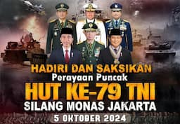 Dandim Depok Ajak Warga Hadiri Perayaan HUT ke-79 TNI di Monas