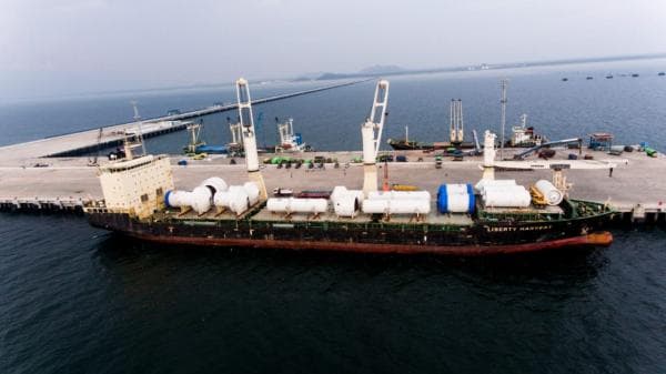 PTP Nonpetikemas Dukung PSN Pembangunan Smelter Grade Alumina di Terminal Kijing