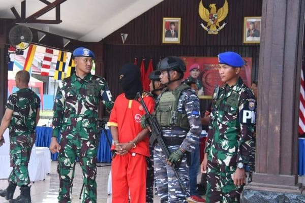 Remaja Penyelundup Ganja Ditangkap Pasukan Marinir di Pelabuhan Jayapura