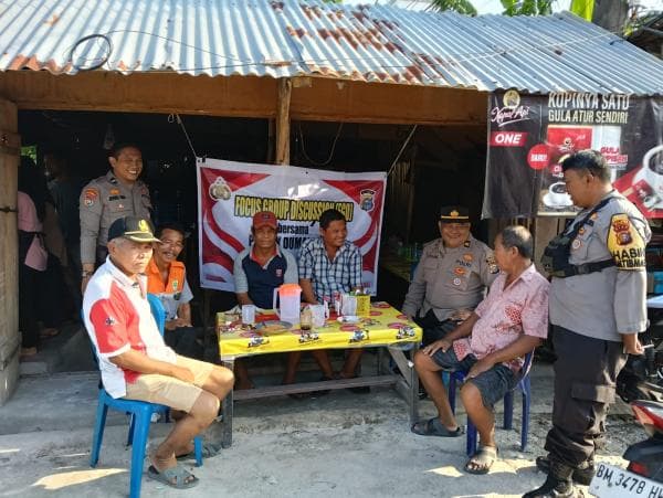 Terfokus Adakan Sosialisasi, Kanit Binmas Hadiri Acara dan Berfokus Pada Sosialisasi