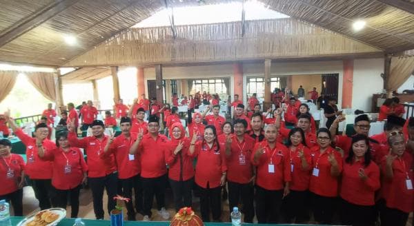 Siap Menang di Pilkada Serentak 2024, PDI Perjuangan Toraja Utara Gelar Rakercabsus