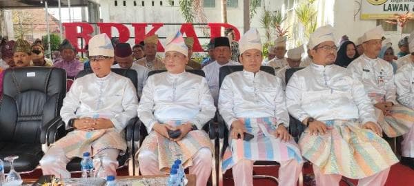 Kapolres Ikuti Upacara Peringatan HUT Kabupaten Rohil ke 25