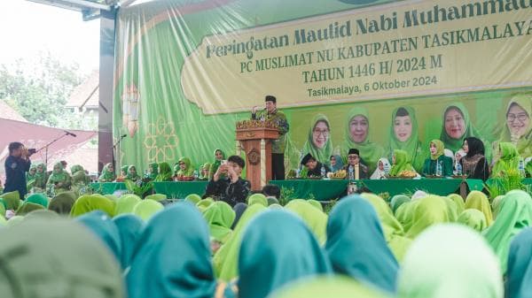 Acep Adang Ruhiat Ajak 10 Ribu Kader Muslimat NU Dukung Program Kartu Jabar Bahagia 