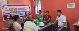 Polsek Sungai Sembilan Gelar Kegiatan Bentuk Persiapan Hadapi Pilkada di Hadiri Para Pekerja PT IBP