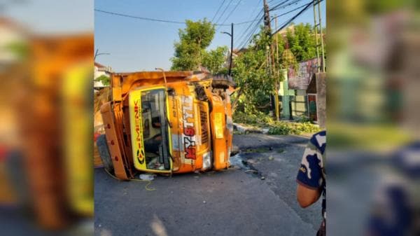 Kecelakaan Hari Ini Motor Adu Banteng dengan Truk, 1 Orang Tewas 