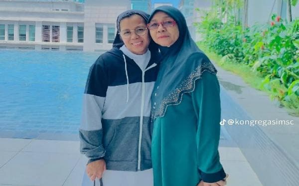 Viral! Biarawati dari Roma ke Malaysia Cari Ibu Kandung Berpisah 40 Tahun, Ibunya Sudah jadi Muslim