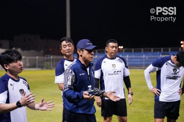 Persiapan Jelang Lawan Bahrain, Timnas Indonesia Gelar Latihan Perdana