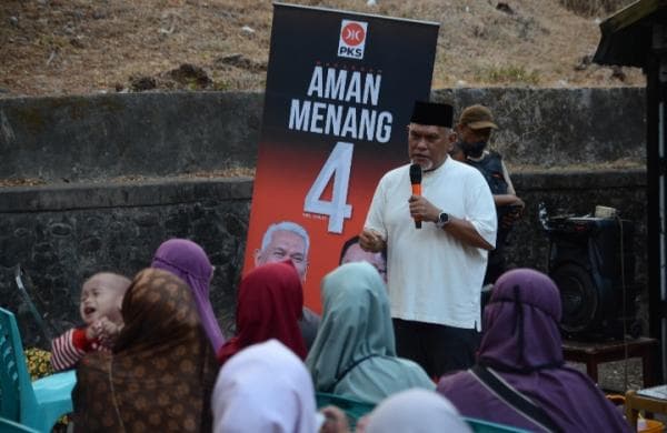 Kampanye Keliling Pasangan AMAN Yakinkan Program Bantuan Modal 10 juta Solusi Peningkatan Ekonomi