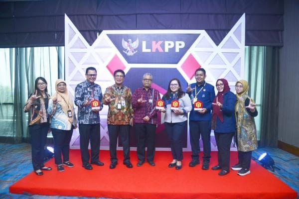 Kemenkumham Borong Penghargaan dari LKPP