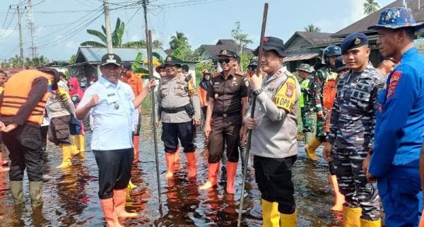 Dampak Banjir, 12 Sekolah di Rohil Diliburkan