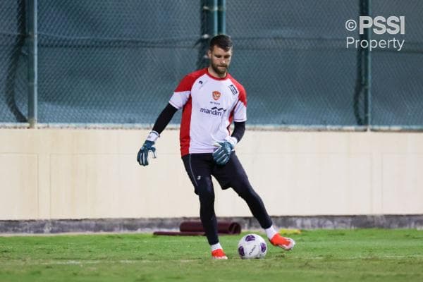 Jadwal Indonesia Vs Bahrain, Maarten Paes Siap Tampil 