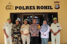 OMP LK, Kapolres Rohil Gelar Pertemuan dengan Ormas Pemuda Panca Marga