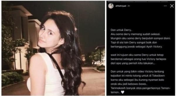 Selebgram Afifah Riyad Resmi Berpisah dari Derry Fransakti, Setelah Kasus KDRT Viral