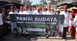 Penuh Antusiasme! Ribuan Warga Ikut Pawai Budaya Seren Taun di Citorek, Tradisi Sakral Usai Panen