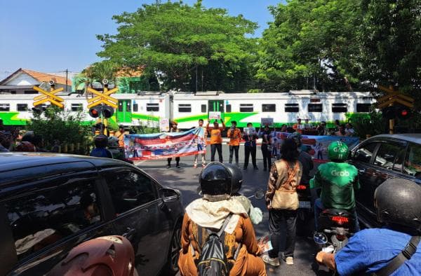 PT KAI Terus Sosialisasikan Keselamatan di Perlintasan Sebidang