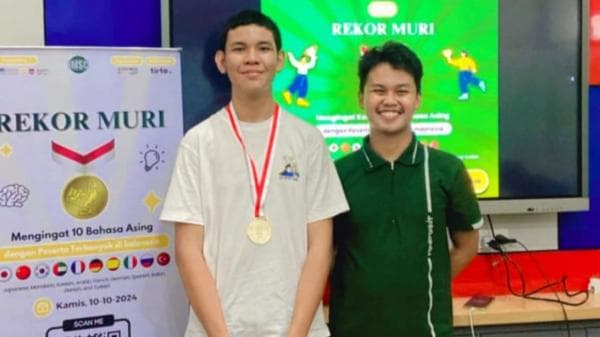 Siswa Edu Global School Juara 1 di Kompetisi Mengingat Kosakata 10 Bahasa Asing