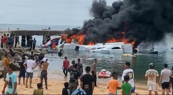 Musibah Meledaknya Speedboat Cagub Maluku Utara Sebabkan 5 Orang Meninggal